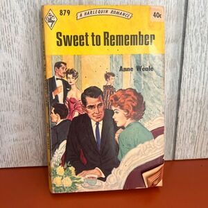 Vintage 1964 Harlequin Romance 879 Sweet to Remember Anne Weale Paperback Book